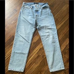 Abercrombie & Fitch light wash 90’s loose jeans